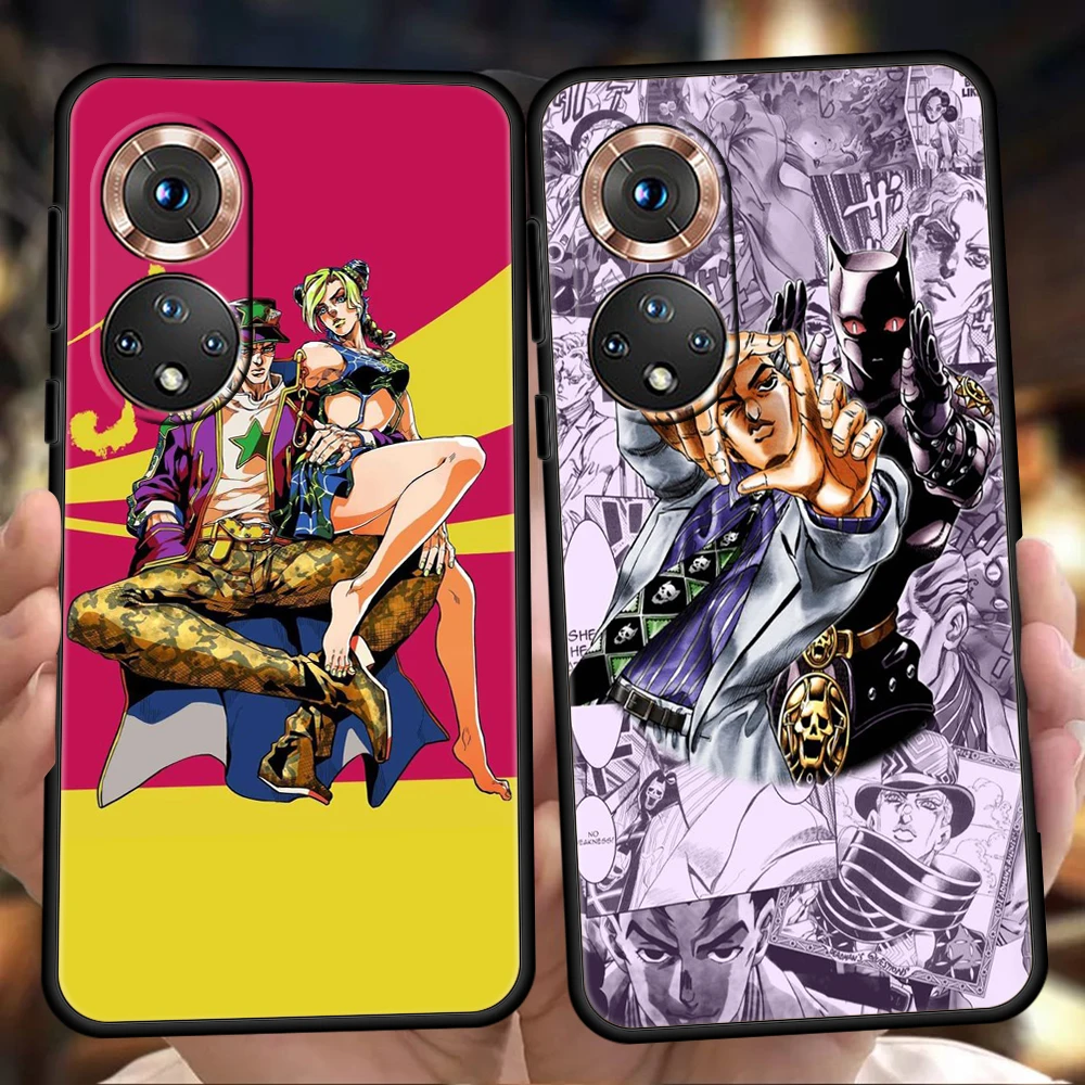 

Gift JoJos Bizarre Adventure Phone Case For Honor 50 10i 20i Pro Cover Bag For Honor 20 20S 10 9 8A 8S 8X 7A 5.7inch 7X Shell