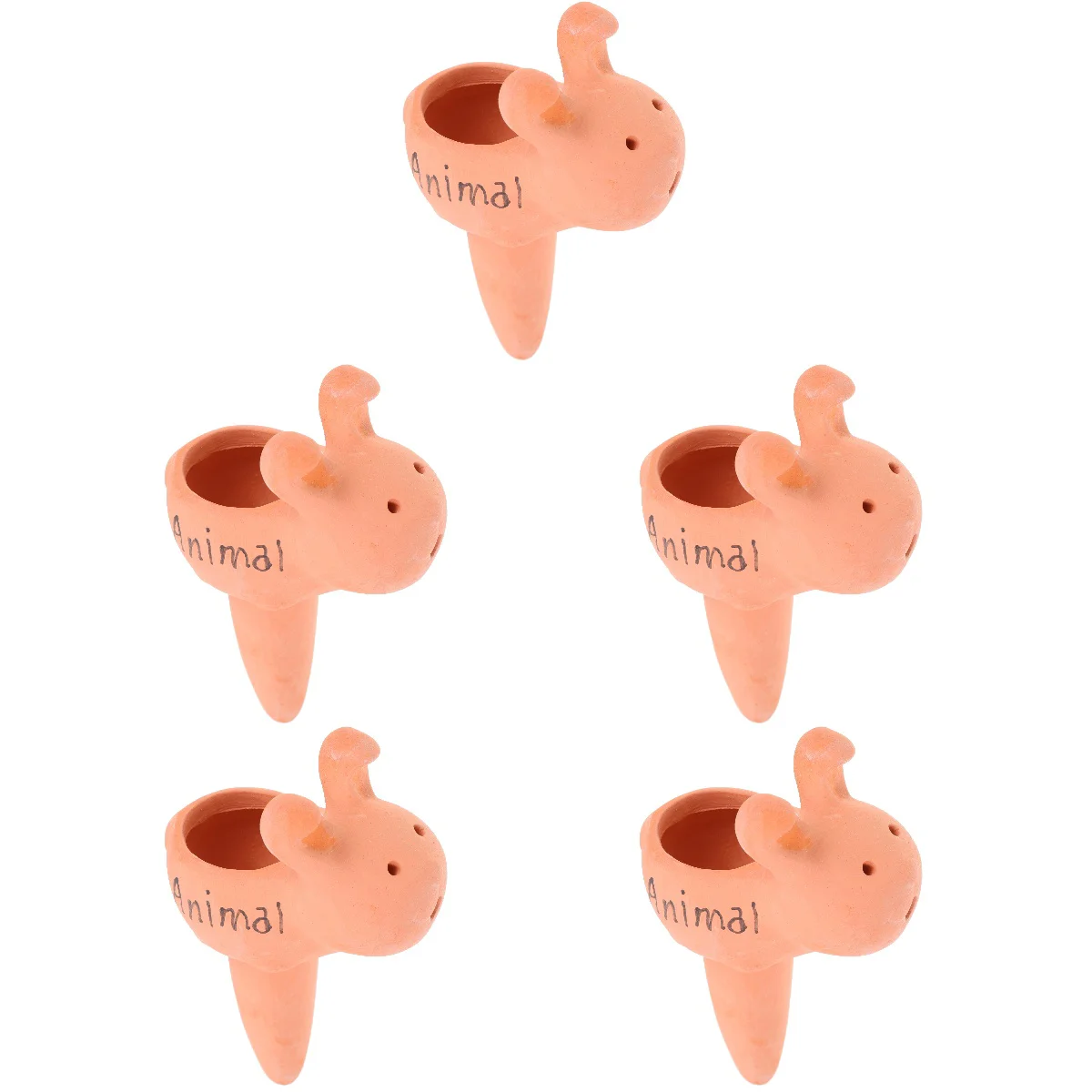 

5pcs Automatic Watering Bulb Animal Design Automatic Watering Tool for Garden