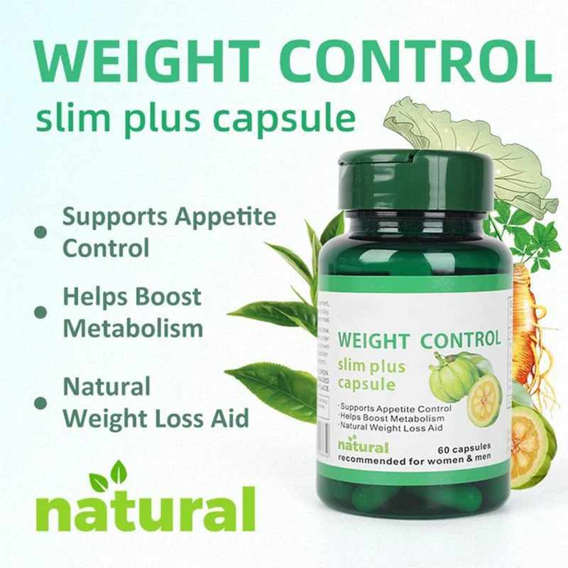 

1 Bottle Slimming Plus Capsule Fat Burning Pills Loss Control Appetite Helps Boost Metabolism Dietary Supplement