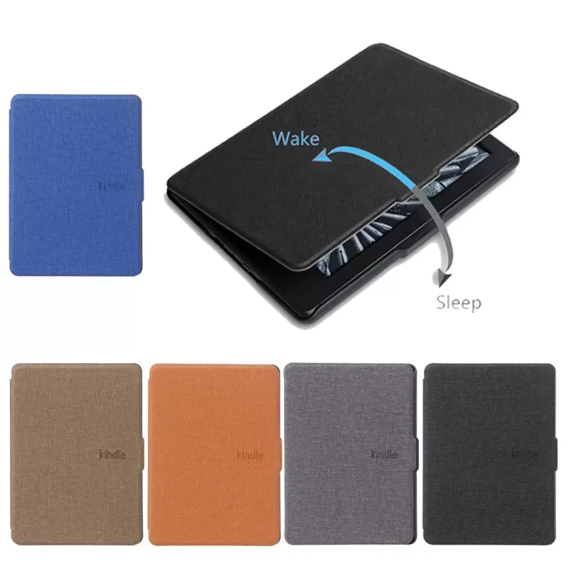 

Faux Leather Flip Stand Tablet Protective Case Cover for Amazon Kindle 2016 SY69JL 8th Generation
