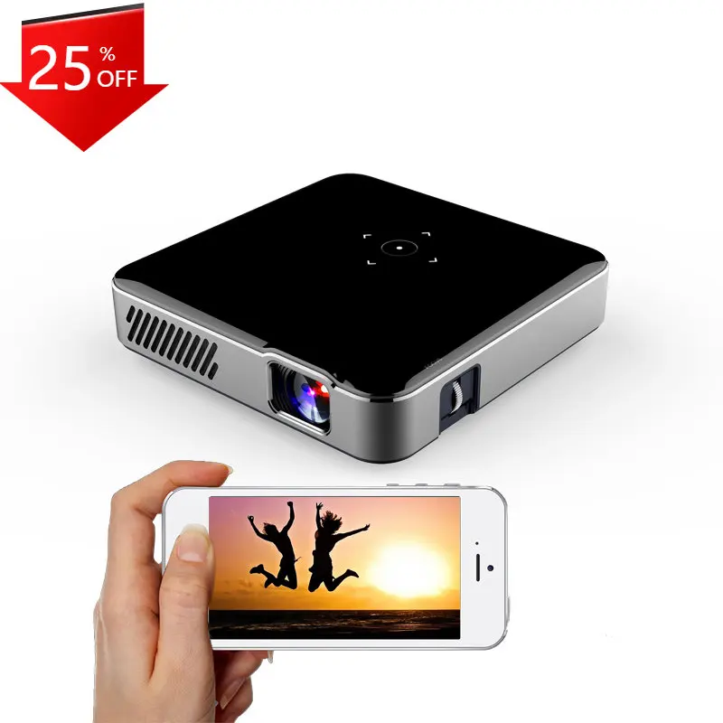 

Native 1080p hd wireless projector mini portable 4k smart tv for home theater Android systemwith wifi led video proyector beam