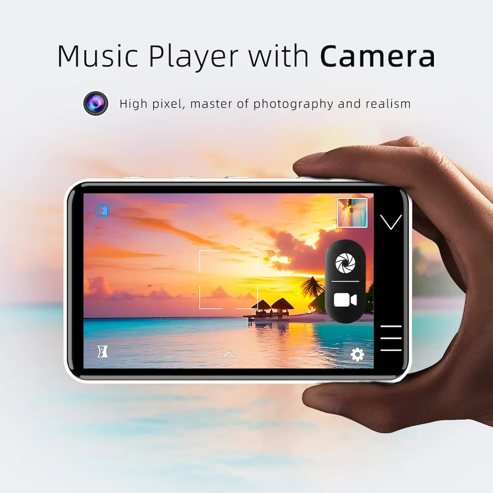 Фото MP3/MP4-плеер 128 ГБ с Bluetooth, Wi-Fi, Android 13, двухсторонней радиосвязью, камерой 5 МП, 22 часами воспроизведения, записью видео, подарок для детей №3