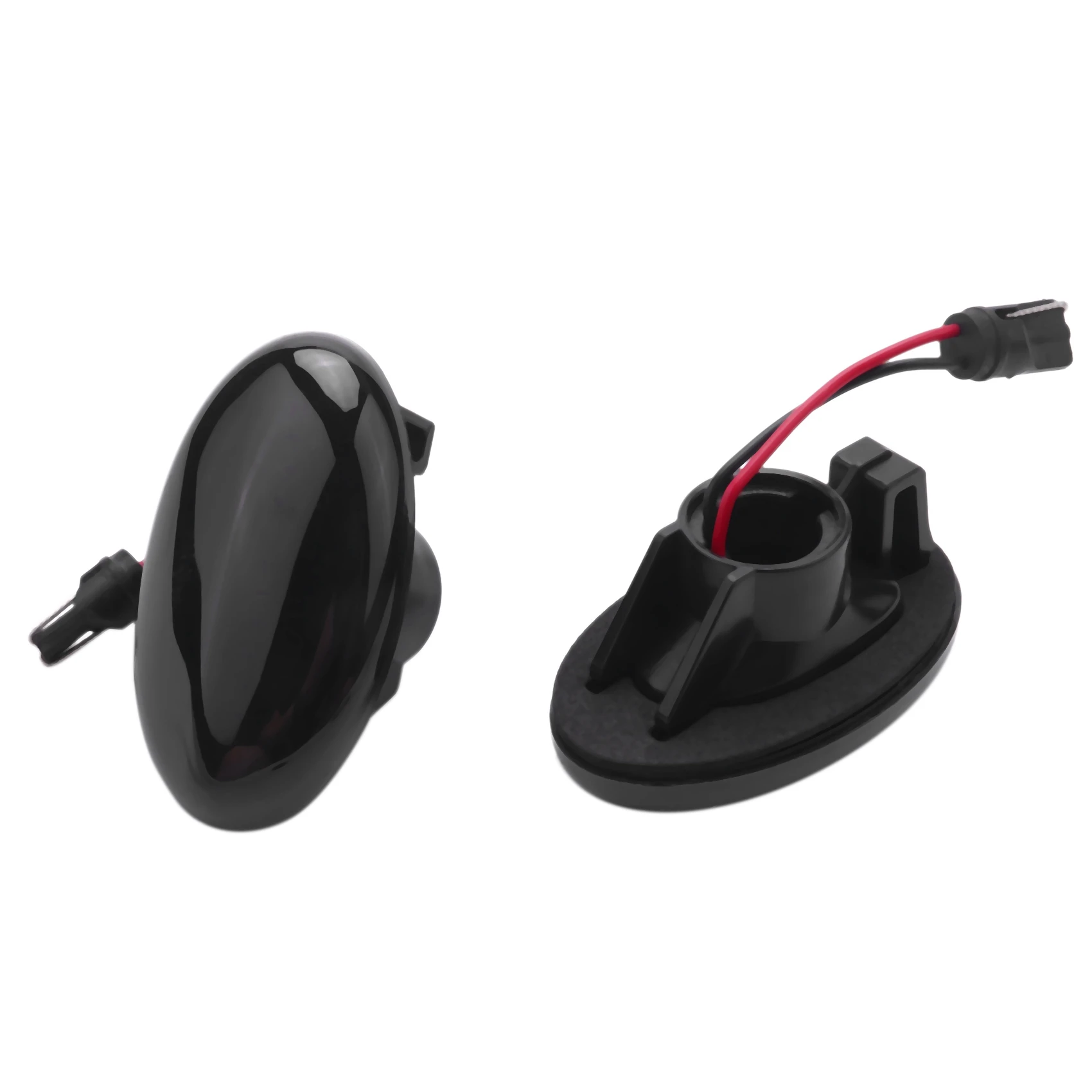 2 шт. автомобильные боковые маркеры для Mercedes-Benz Smart W450 W452 A-Class W168 Vito W639 W447 черные