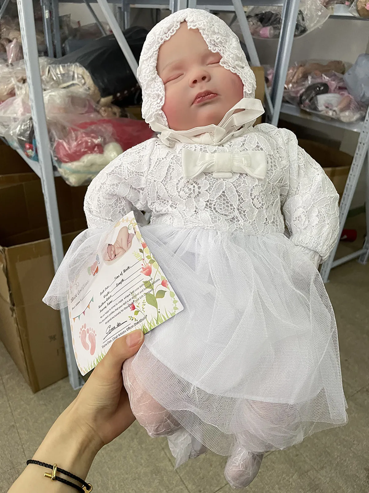 

19inch Bebe Reborn Baby Doll Realistic Newborn Toys for Children Boneca Renascida Brinquedo Para Crianças