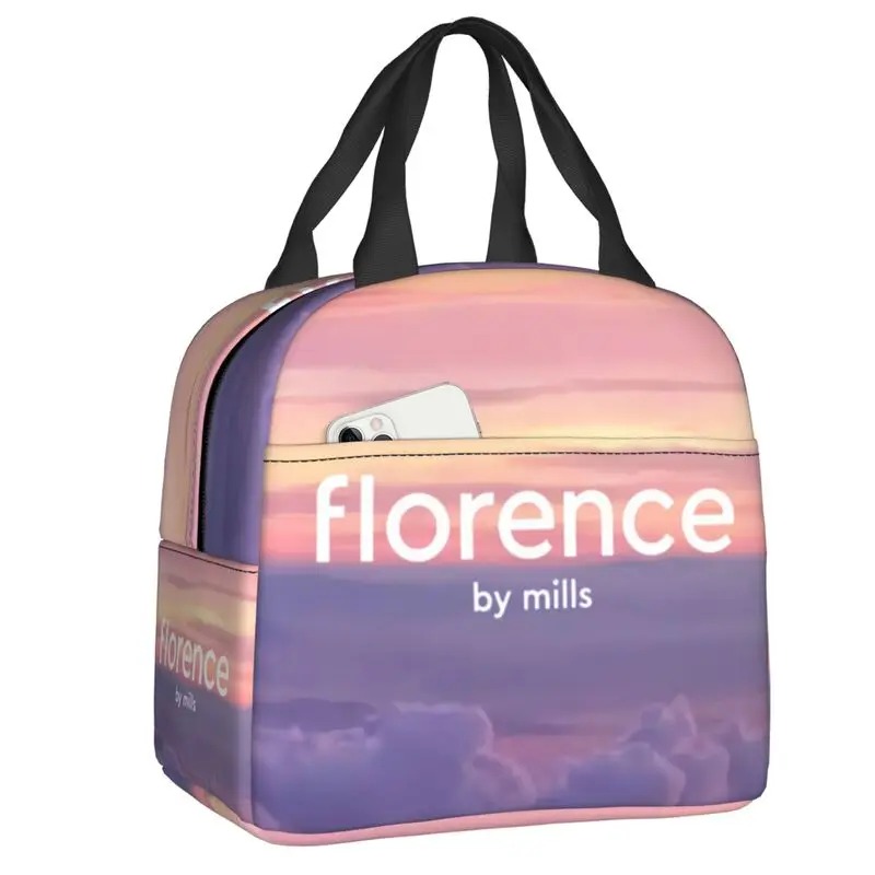 

Florence By Mills Thermal Insulated Lunch Bag Women Lunch Container for School Office Outdoor Multifunction Food Bento Box