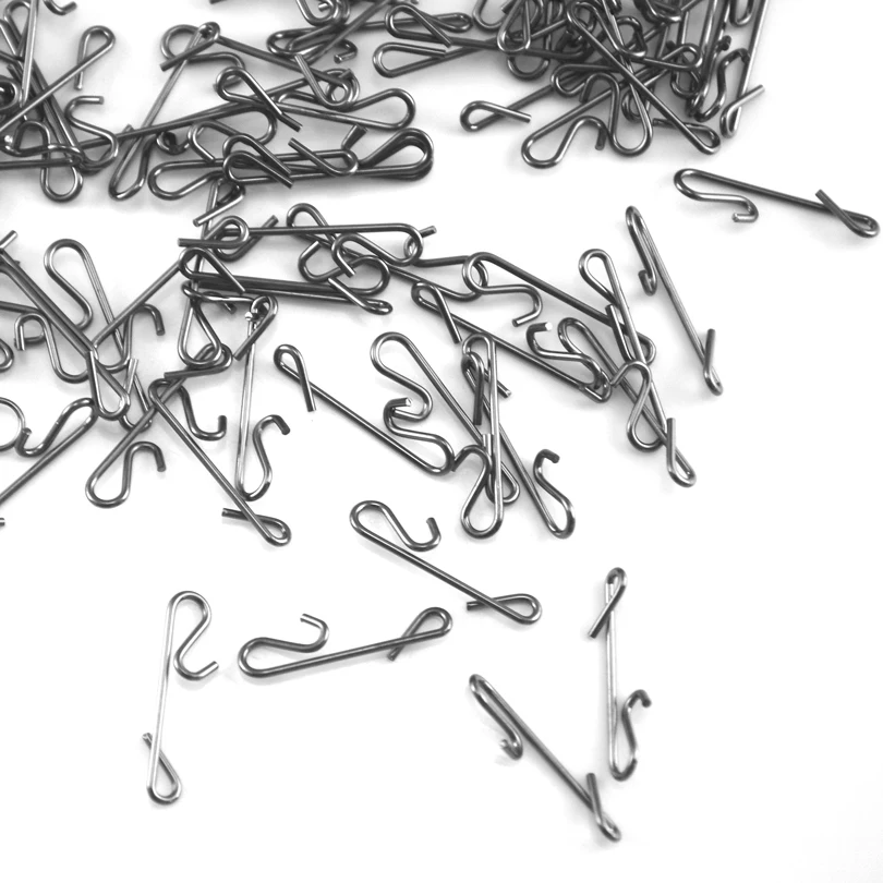 MNFT 50Pcs/Pack Braid Knotless Connectors Fishing Line Wire Connector Fishing Barrel Swivel Accessory Pesca Tackle Tool Lure Kit