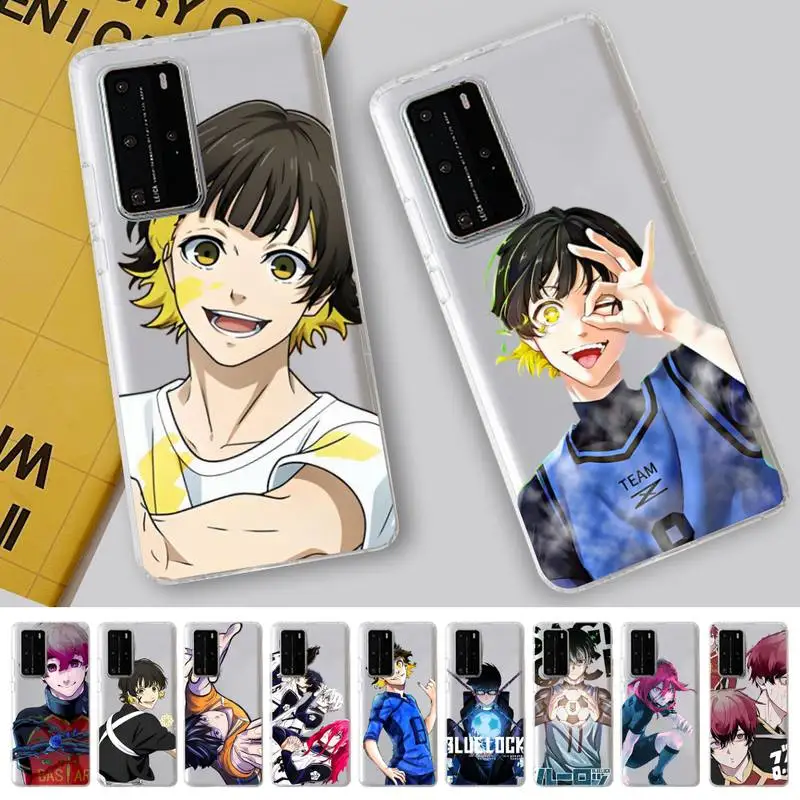

Blue Lock anime Phone Case for Samsung S10 20 22 23 A10 40 for Xiaomi10 Note10 for Huawei P50 20 Honor60 70