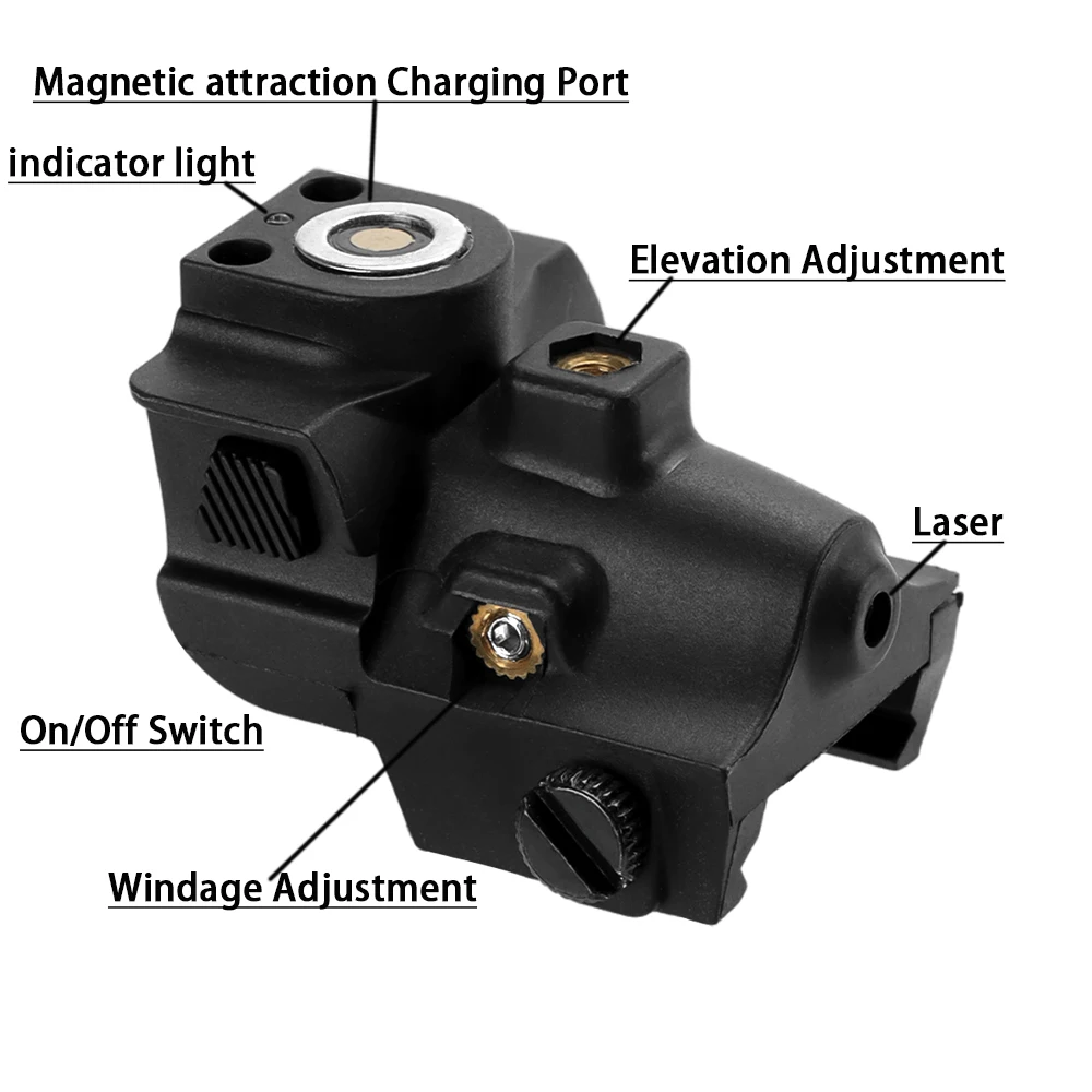 Тактический тренировочный лазерный прицел для тренировок охоты красный зеленый