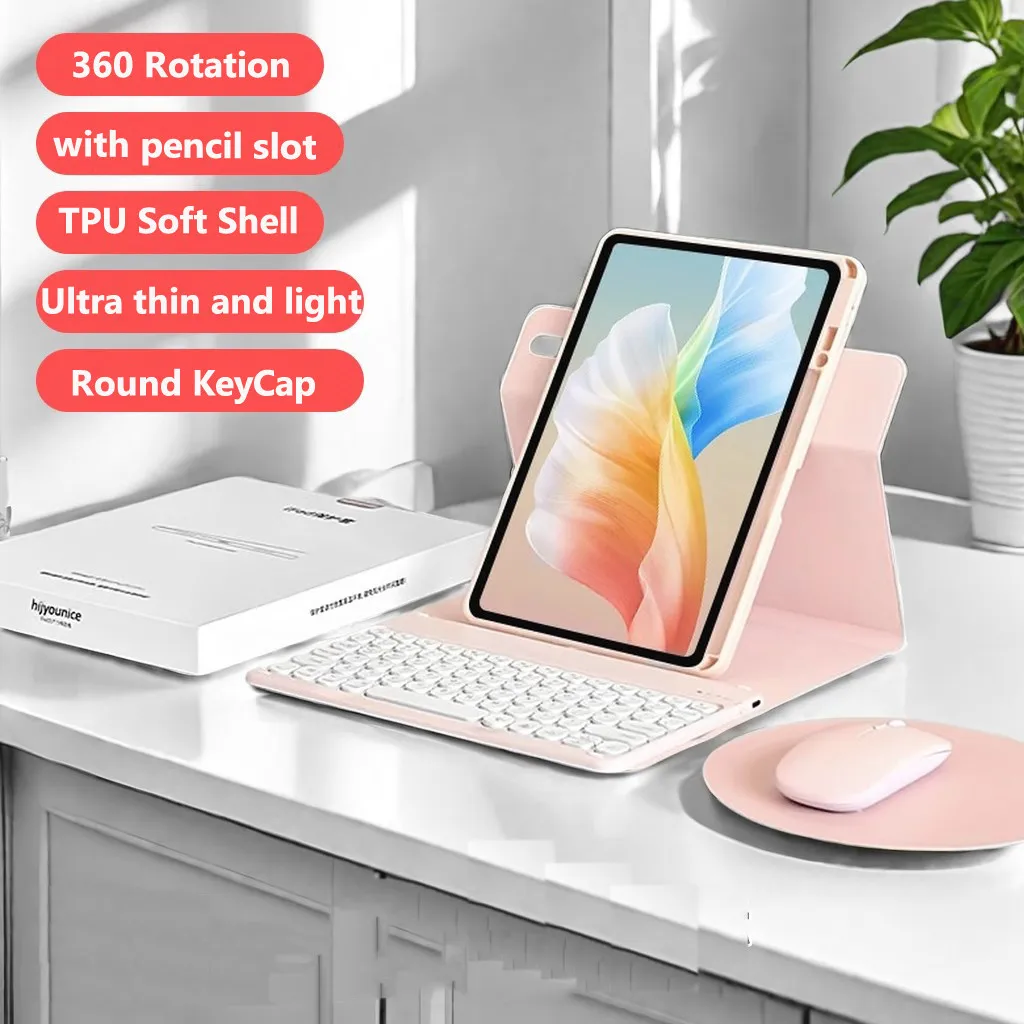 Чехол с клавиатурой для Huawei MatePad SE 11 дюймов 5 дюйма S 2024 Air 2023 PaperMatte 10 4 Pro 8 X8 Lite T10S из