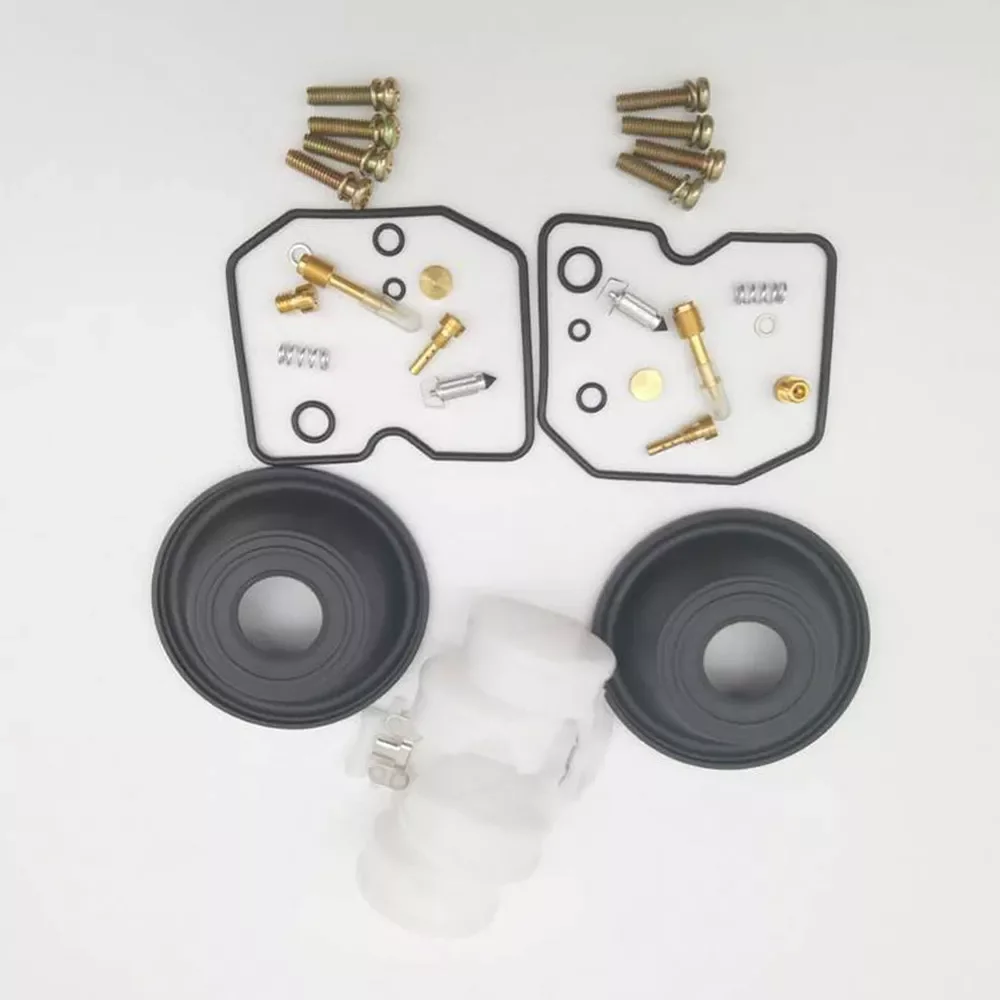 

2X For KAWASAKI Vulcan 500 EN500 EN 500 Carburetor Repair Kit Plunger Diaphragm High Quality Metal & Rubber Carburetor Kit