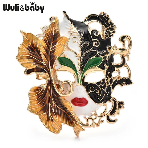 Броши Wuli&baby 5-цветные