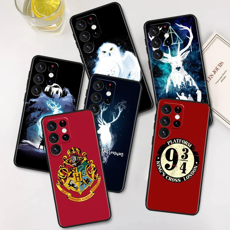 

Anime Potters Wand Art For Samsung A91 A81 A73 A72 A71 A54 A53 A52S A51 A42 A41 A34 A33 A21 A31 A23 lite Black Cover