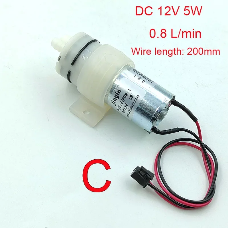 

JYPDM-1 DC12V 5W 0,8-1л/мин небольшой двигатель водяной насос мембранный самовсасывающий всасывающий насос бак чайный столик с силиконовым кронштейном