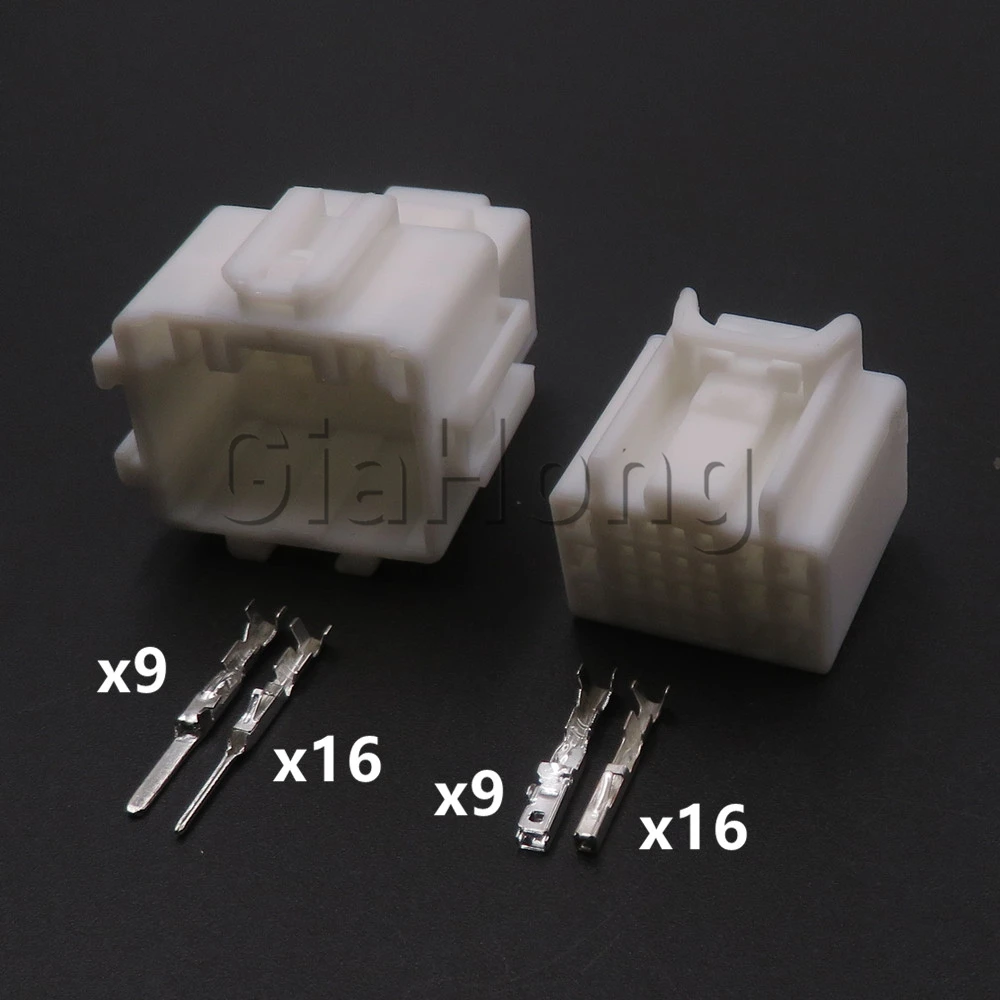 

1 Set 25 Ways 7286-8860 7287-8860 Automobile Wiring Terminal Socket Car Unsealed Connector Auto Adapter