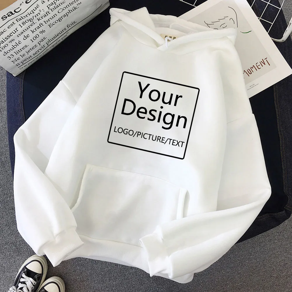 

Your Design Oversized Tshirts Couple Pullover Custom LOGO Custom Hoodie