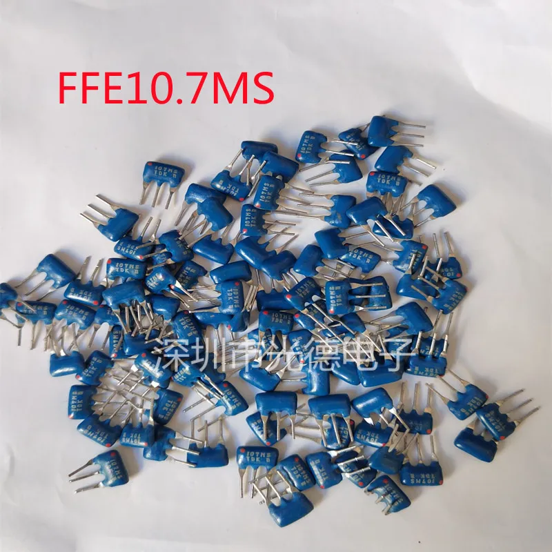 

100 шт./керамический фильтр TDK FFE1070MS11SBL FFE10.7MS 10,7 МГц 3 фута 180K полоса пропускания