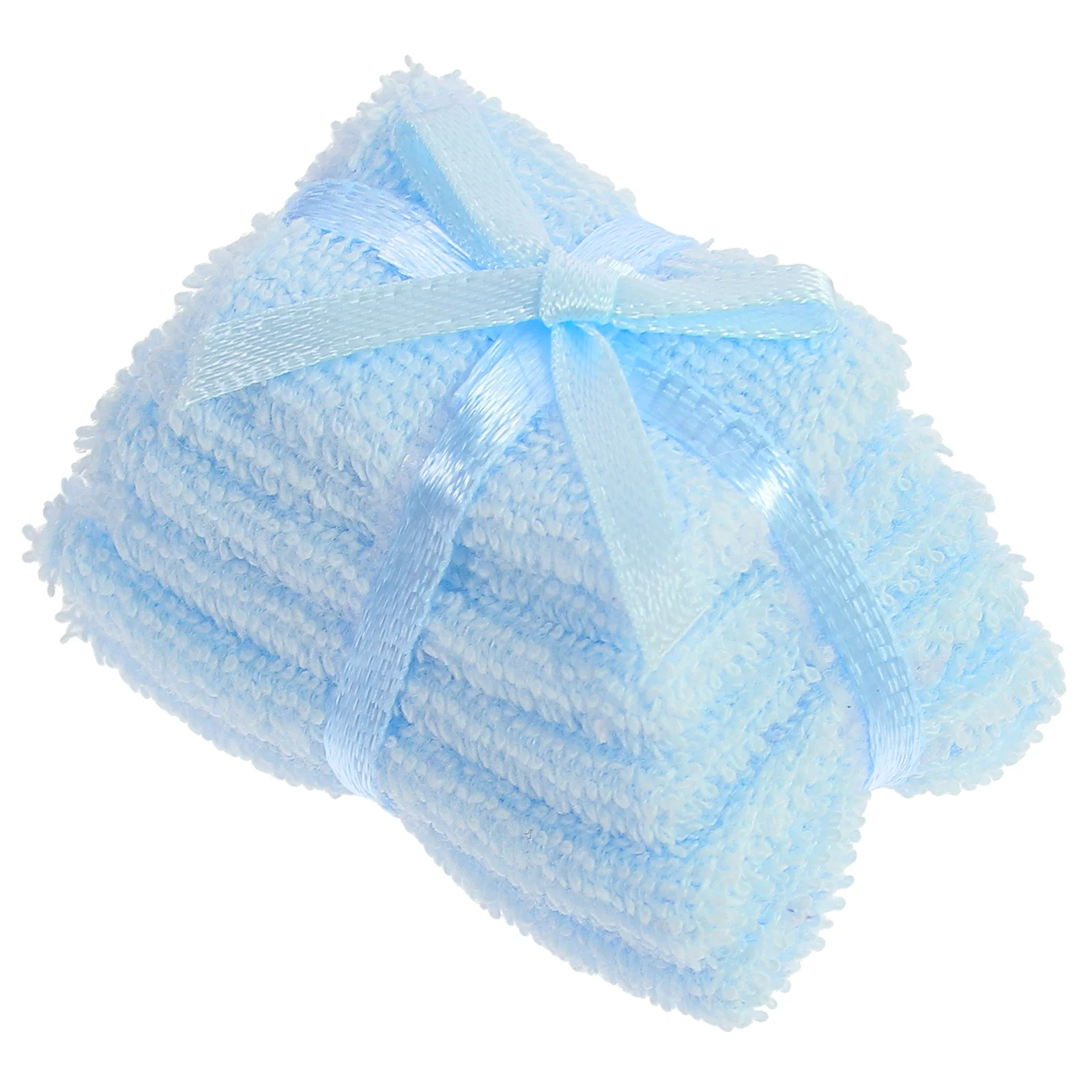 

1 Bag of Mini Bath Towel Set Tiny Washing Towels House Towels Accessories Miniature Towel Decors