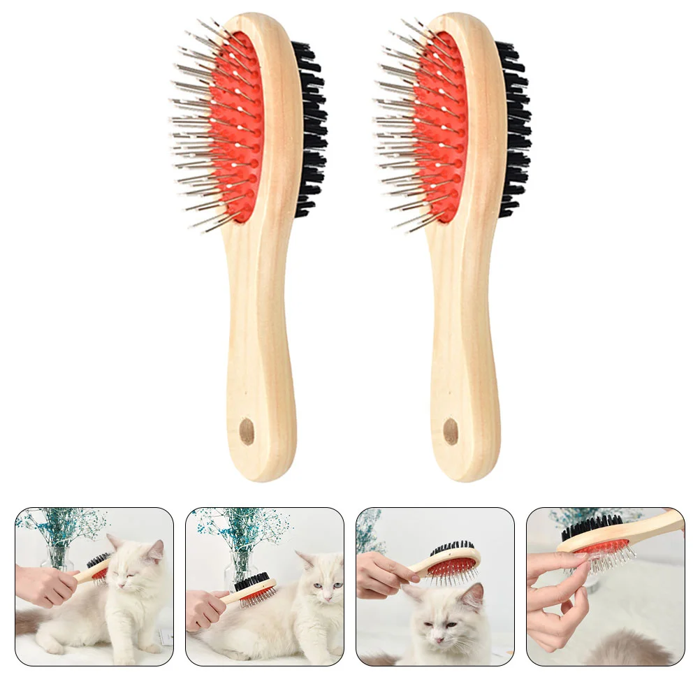 

Comb Brush Pet Cat Dog Hair Grooming Removal Body Remover Puppy Shed Shedding Lint Bath Washing Furmassager
