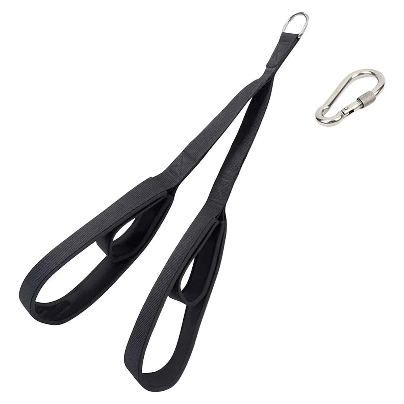 

Tricep Rope Pull Down Pulley System Overhead Pull Back Comfortable Cable