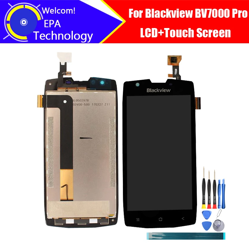 Дисплей с тачскрином Blackview BV7000 Pro, 5,0 ', с рамкой/без рамки Дисплей с тачскрином Blackview BV7000 Pro, 5,0 ', с рамкой/без рамки