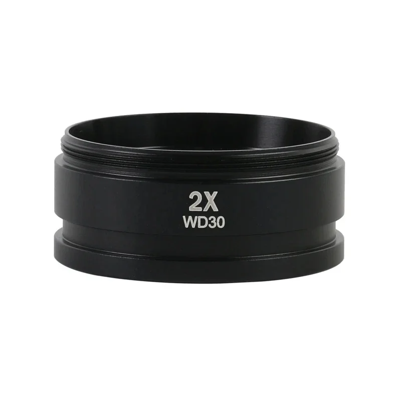 Тринокулярный микроскоп стерео WD30 WD165 WD120 0.3X 0.5X 0.7X 0.75X 2X увеличительный