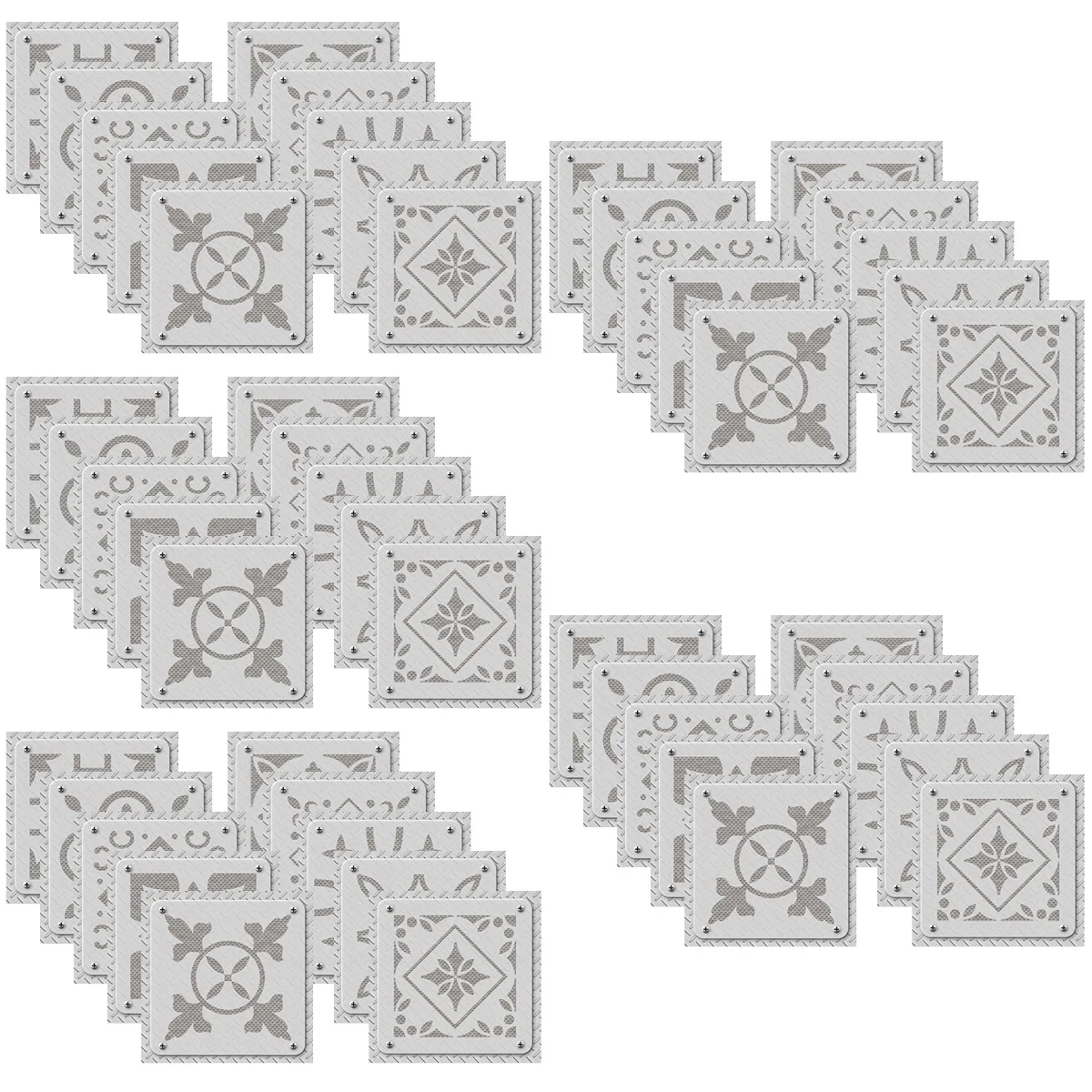 50 pcs Tile Kitchen Wall Paper Peel Wallpaper Cabinets Wallpaper Peel Kitchen Wallpaper Kitchen Wallpaper Peel And Stick