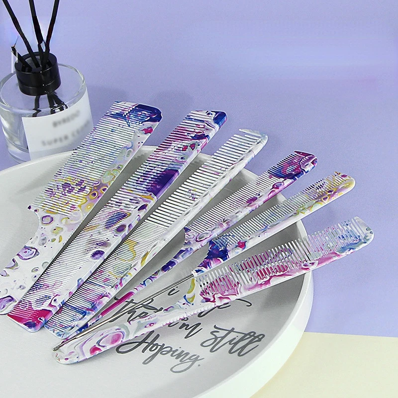 

Dropshipping 14 Sets Anti-static Hairdressing Combs Wide Tooth Comb Professional Hair Comb Styling Pin Tail Comb For Wedding