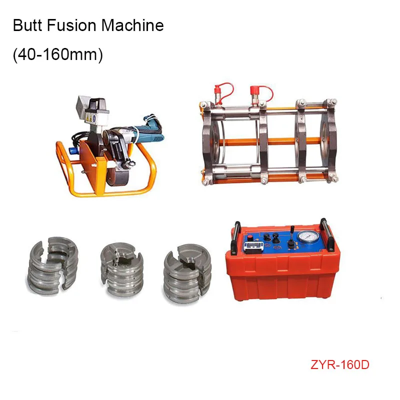 

ZYR-160D(40-160mm) Butt Fusion Machine Pipe Hot Melt Machine Precision PE/PP/PB/PVDF Butt Fusion Welder