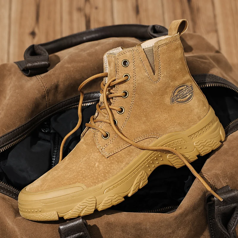 Мужские ботинки новинка 2022 зимние Mart мужская обувь водонепроницаемые