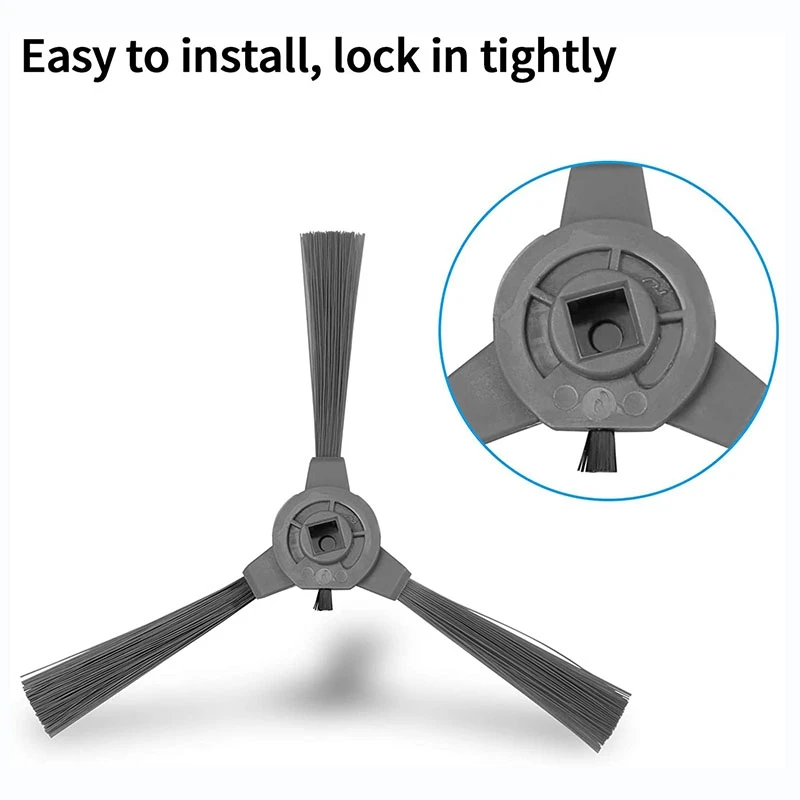 Сменный фильтр и боковая щетка 3 шт. аксессуары для робота-пылесоса Coredy 3500 R3500 R3500S