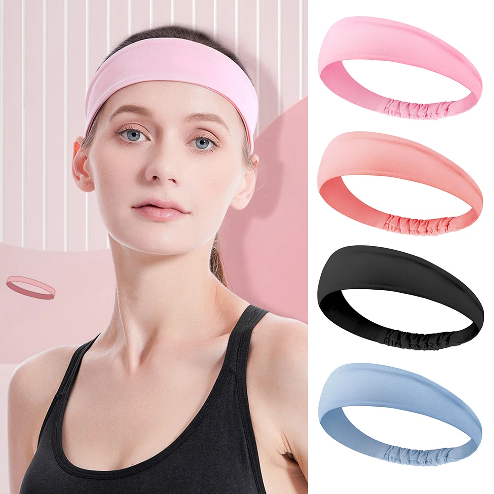 

Повязка на голову велосипедная унисекс, воздухопроницаемая антиперспирантная лента для волос из полиэстера, быстросохнущая портативная эластичная для упражнений и фитнеса