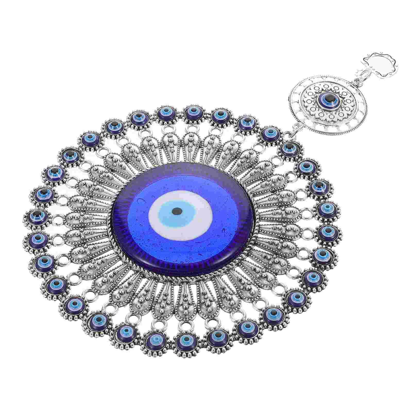 

Eye Evil Hanging Blue Turkish Ornament Wall Decor Pendant Car Charms Dashboard Amulet Luck Good Nazar Pendants Catcher Beads