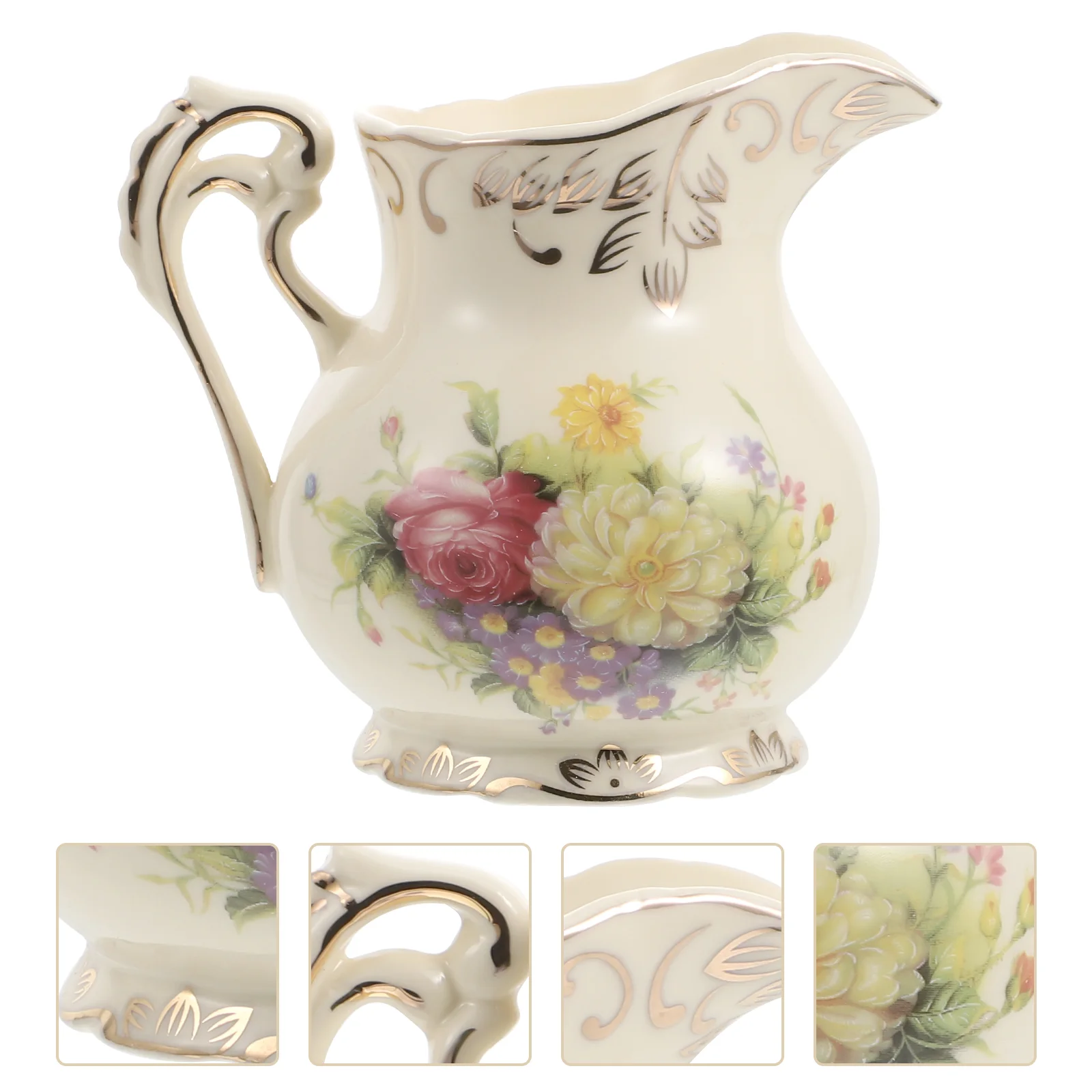 

1pc Ceramic Jugs Kitchen Sauce Cups Breakfast Cups Soup Bowls Sauce Jug (Assorted Color)