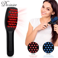 electric scalp massager comb hair scalp massage vibration therapy redblue light comb for hair care hair growth prevent hair loss