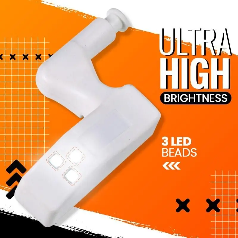 

5 шт./компл. умный сенсорный светодиодный светильник для шкафа, универсальный сенсорный светильник для шкафа, ночник для шкафа