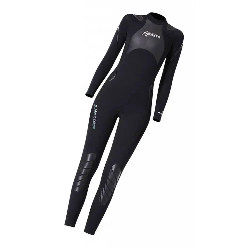 

3mm Neoprene Women Scuba Diving Suit Full Body Wetsuit Long Sleeve Jumpuit