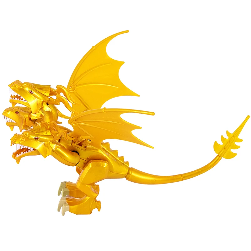 Фигурка Yearly King Hydra MOC 18 см тристоронний дракон с животными коллекция игрушек