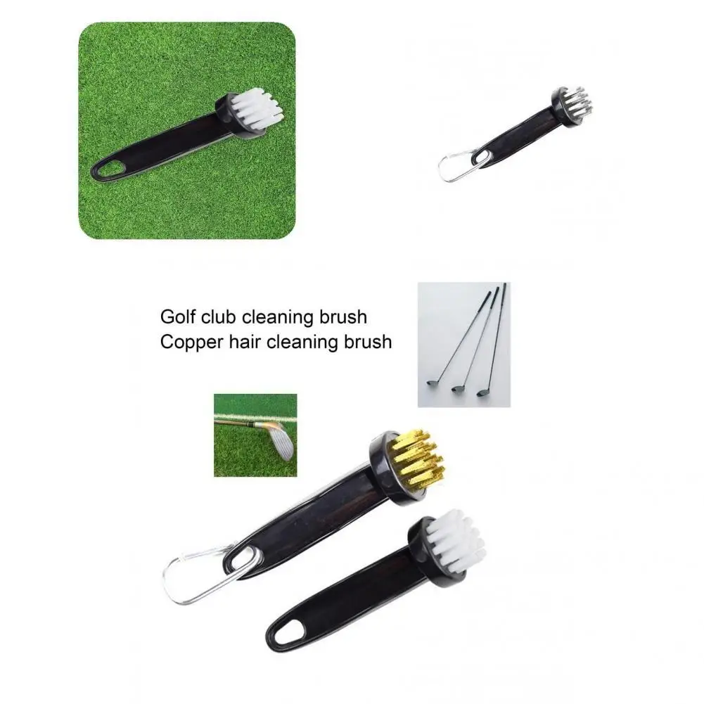 

Useful Clean Deeply Golf Accessories Iron Club Brush Golf Brush Grooves Cleaner for Exercise Iron Club Brush
