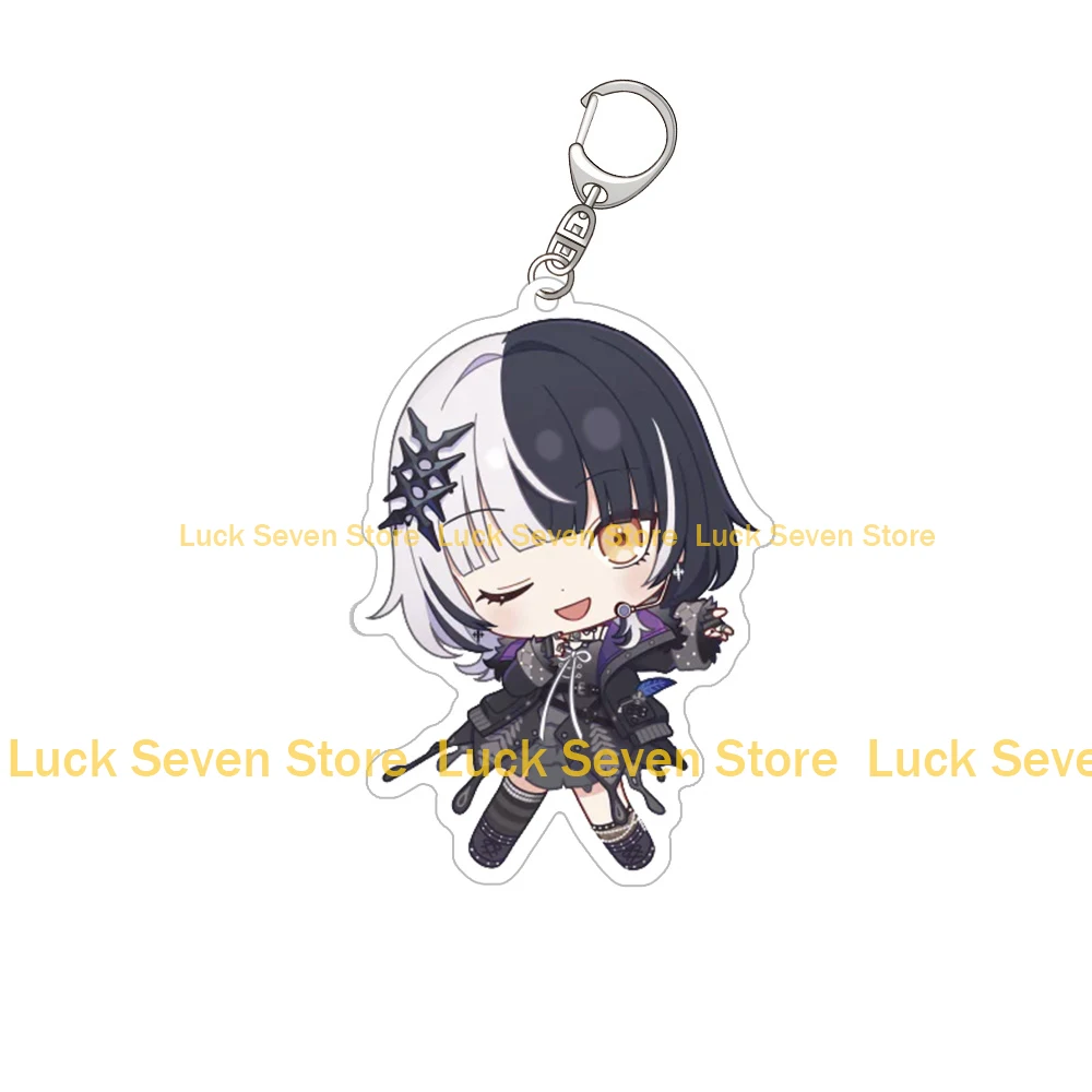 Фото LuckySeven Store Hololive Виртуальная официальная вокальная серия игровой персонаж мини-акриловый брелок Сумка-подвеска Праздничный подарок для мальчиков и девочек №2