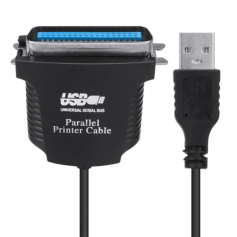 USB 2 0 к параллельному кабелю адаптера 36-контактный IEEE 1284 кабель для принтера линия