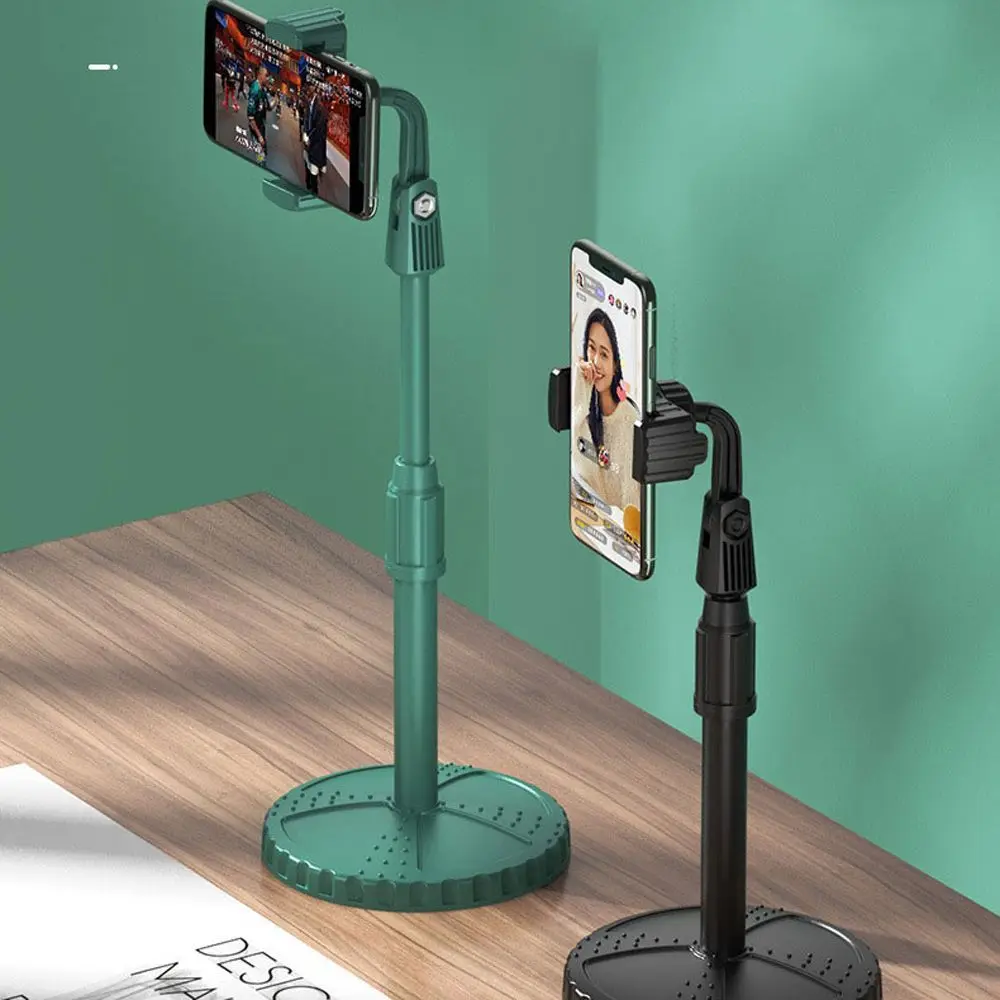 

360 Rotate Desktop Mobile Phone Holder Stand Multi-function Facetime Live Bracket Desk Table Clip For Video Mobile Phone Tools