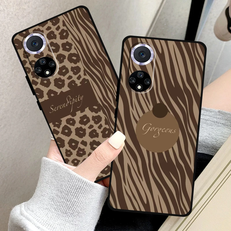 

Fashion Zebra Texture Phone Case For Huawei P20 Pro P30 Lite Honor 10 8X 9X 10X 9A Soft Silicone Cover Carcasa Coque Funda