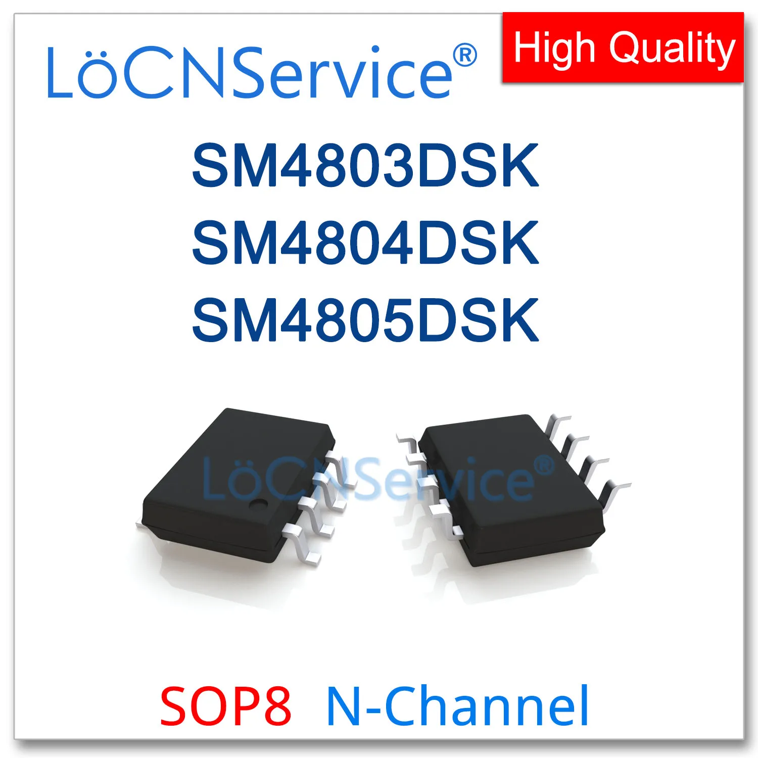 

LoCNService 50PCS 500PCS SOP8 SM4803DSK SM4804DSK SM4805DSK N-CHANNEL High quality