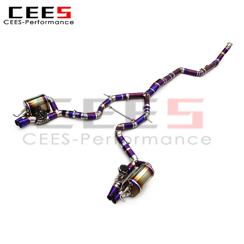 Фото Выхлопная система CEES для Mercedes-Benz CLE53 AMG 3.0T 2024-2025: Выхлопная труба Catback с глушителем и системой Valvetronic №2