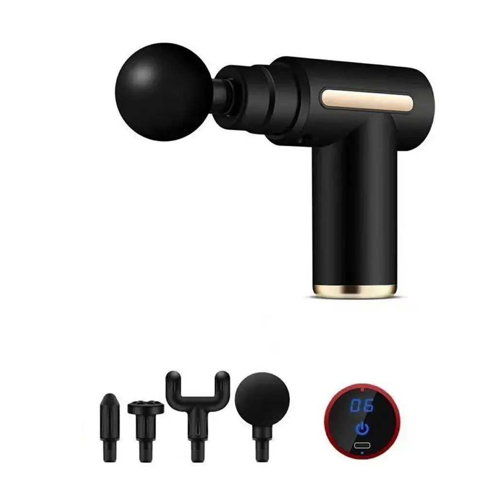 

Massage Gun Deep Tissue Percussion Muscle Massager For Pain Relief Fascia Gun Electric Body Massager
