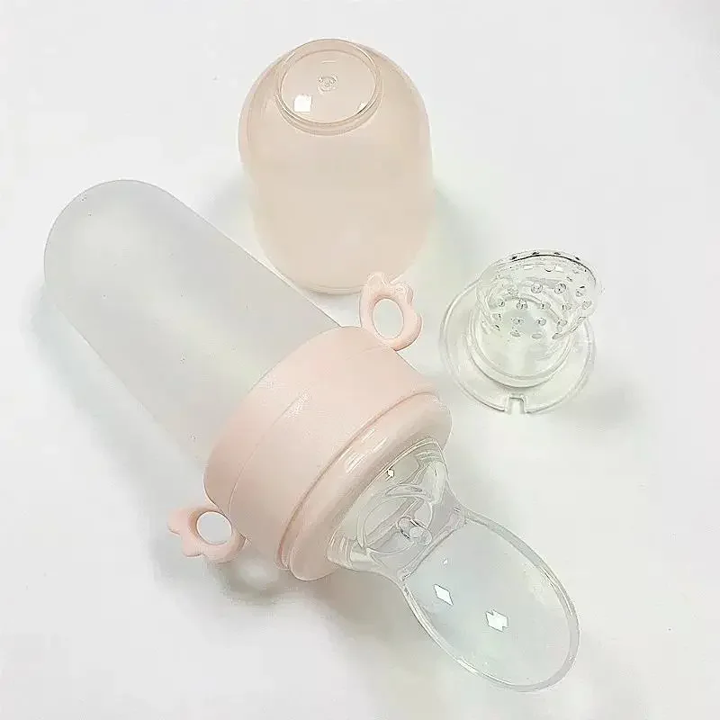 Силиконовая бутылочка для кормления Baichigantou с ложкой-капельницей детей