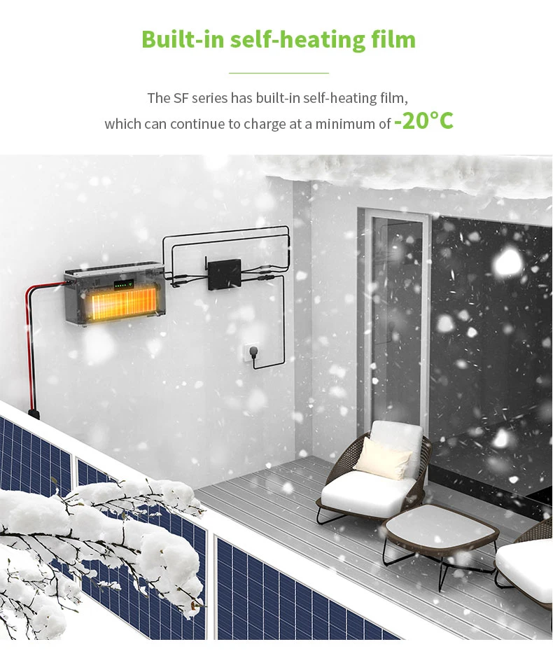 HEPWAY SF100 Солнечная аккумуляторная система хранения энергии солнечная панель MPPT 800