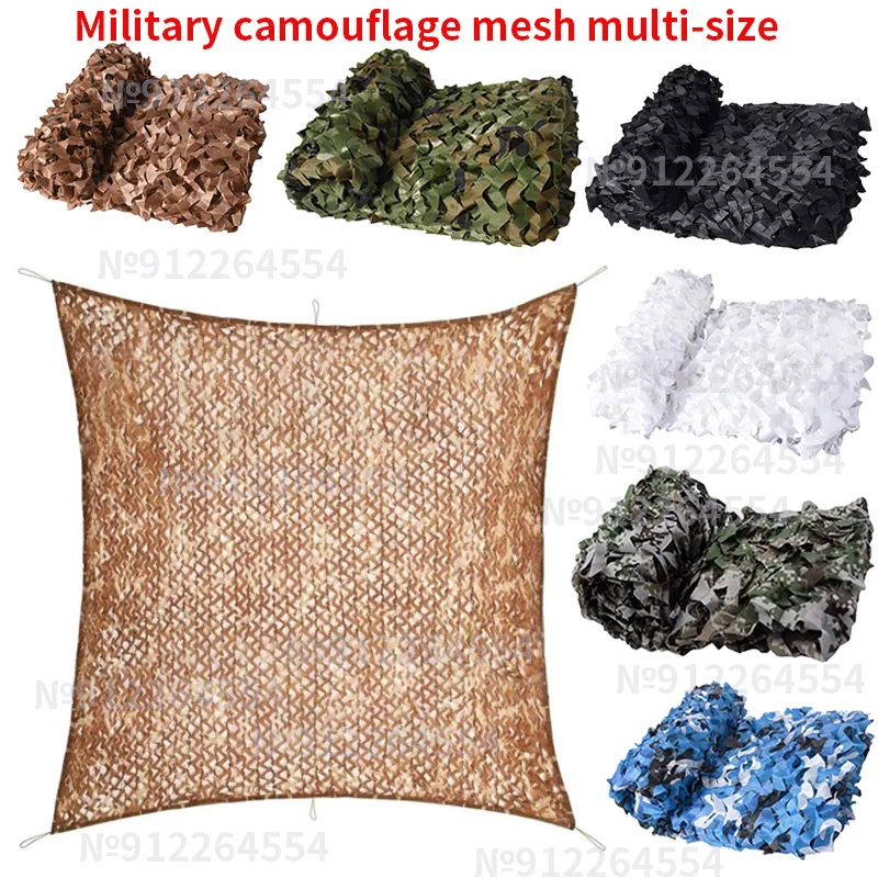 Camouflage Net Military Camouflage Net Hunting Camouflage Net Shade Net Car Tent Blue Black Beige