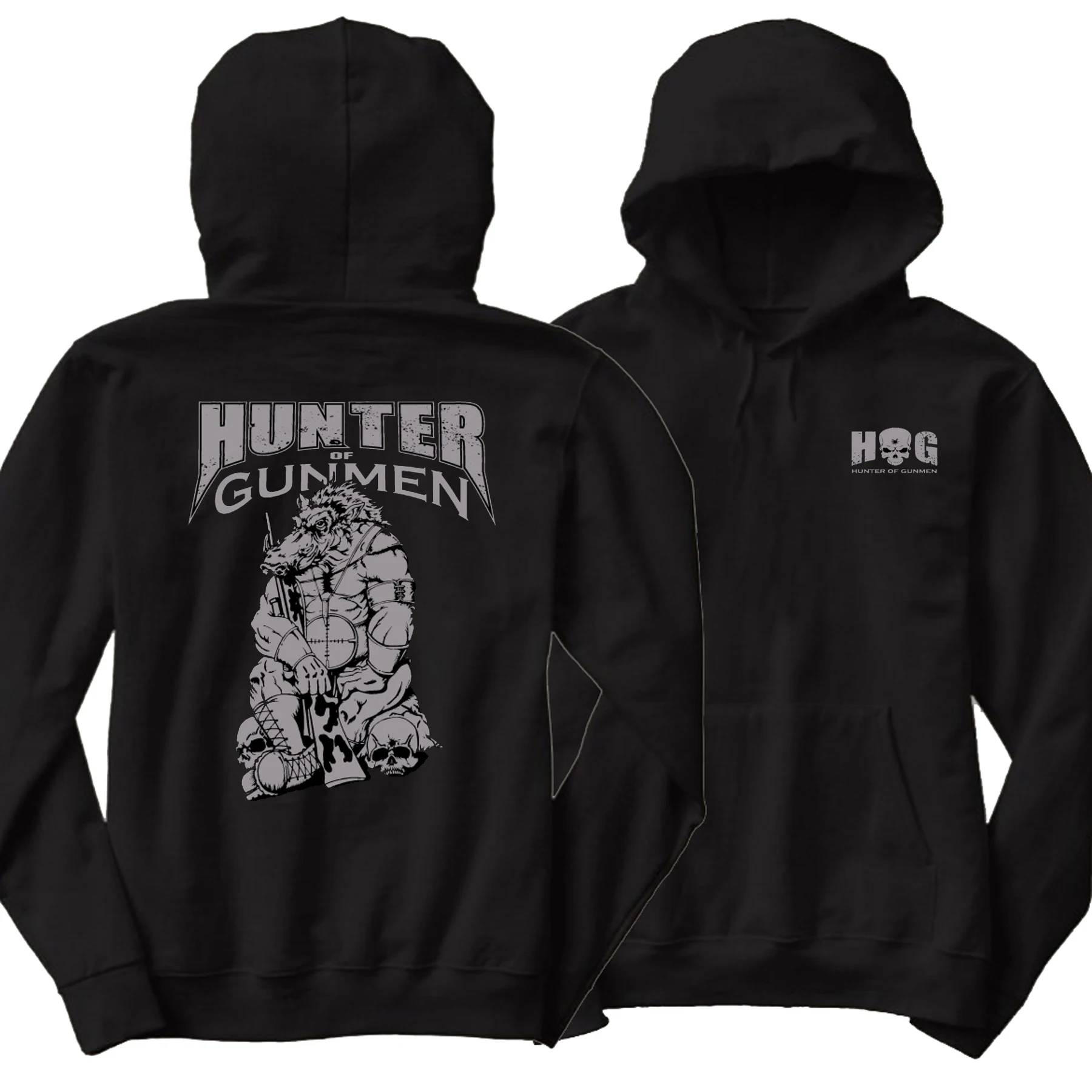 

Hunter of Gunmen Hog US Marine Corps Scout Sniper Pullover Hoodie New 100% Cotton Comfortable Casual Mens Sweatshirts Streetwear