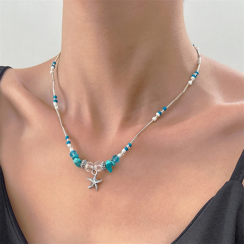 Ожерелье в богемном стиле женское стильное простое креативное ожерелье с